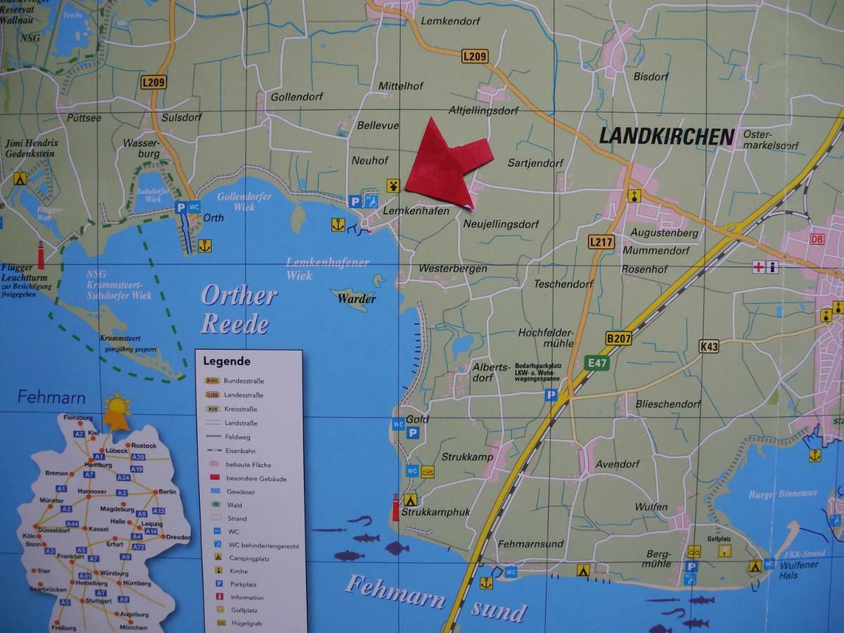 Zur Muehle Lemkenhafen Auf Fehmarn Apartamento Exterior foto